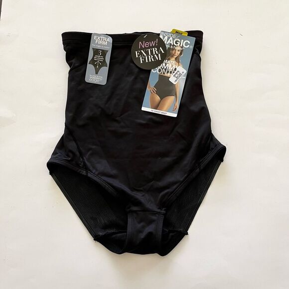 Naomi & Nicole Extra Firm Control Shapewear Inside Magic High Waisted Brief NEW - Picture 3 of 6